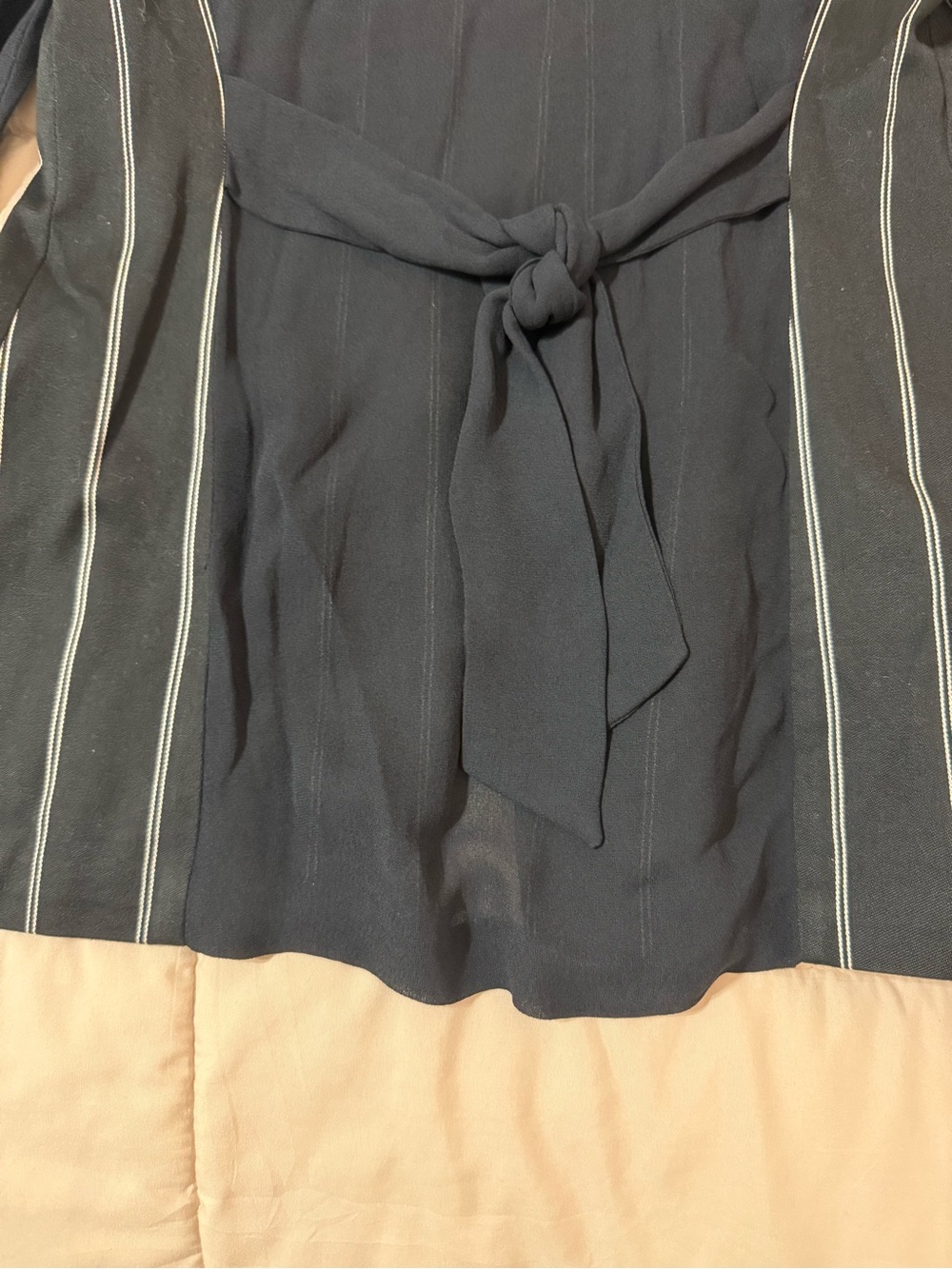 Vintage Byblos Made in Italy Black Pinstripe Blazer - Picture 7 of 8